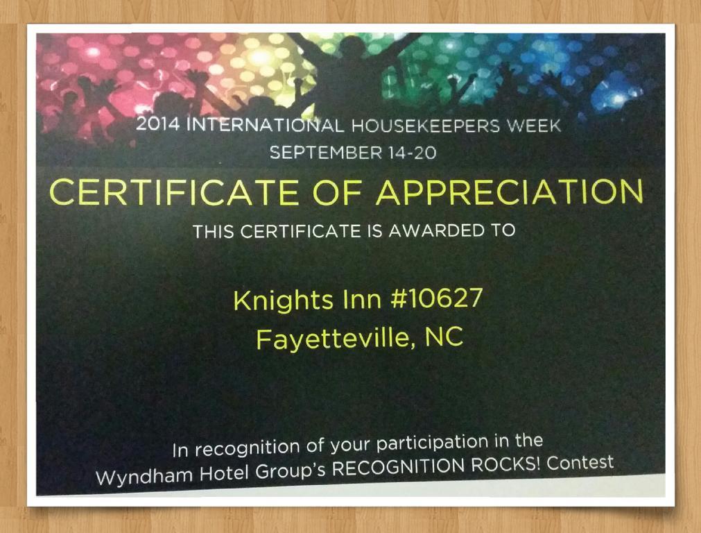 Knights Inn Fayetteville - Fort Bragg Extérieur photo